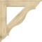 Ekena Millwork Funston Traditional Rough Sawn Bracket, Douglas Fir, 6"W x 40"D x 40"H BKT06X40X40FST01RDF - alternate 2